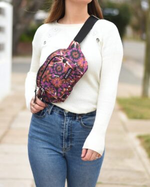 Riñonera L CRISTALIA PURPLE