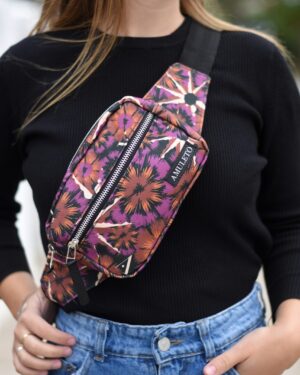 Riñonera S CRISTALIA PURPLE