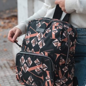 Mochila M RETRO BLACK