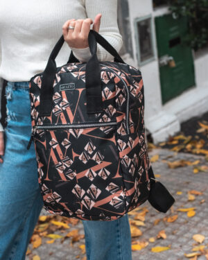 Mochila L RETRO BLACK