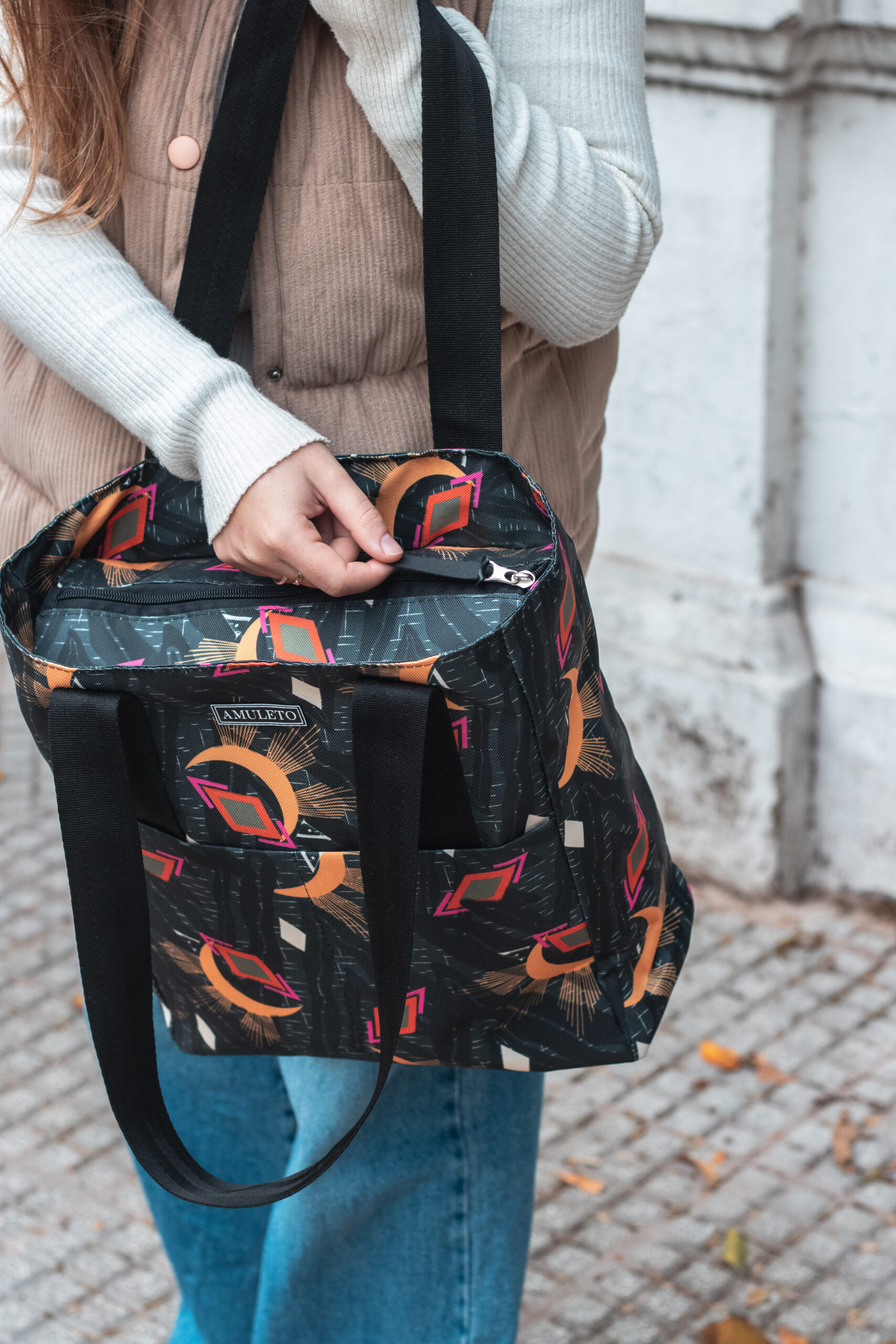 Tote bag M DARK MOON