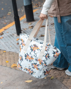 Tote bag L VIBRE NUDE