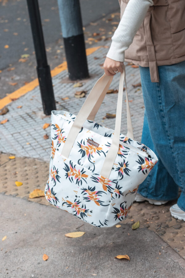 Tote bag L VIBRE NUDE