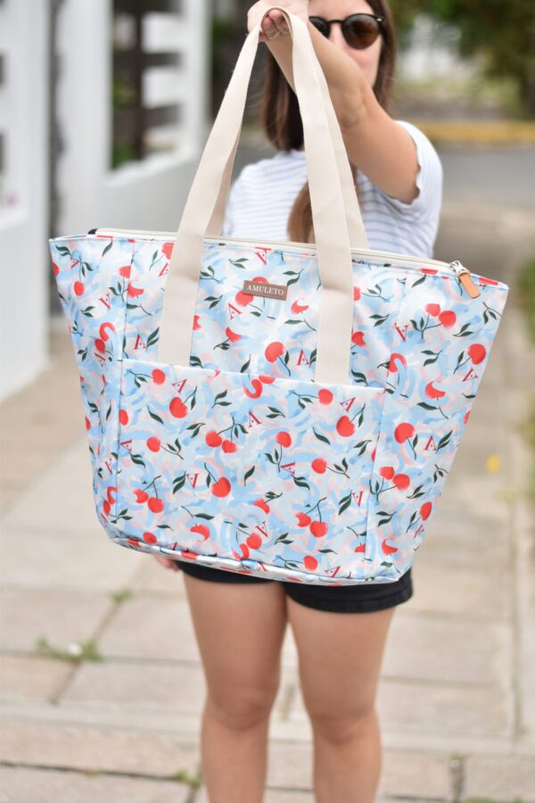 Tote bag L CHERRY