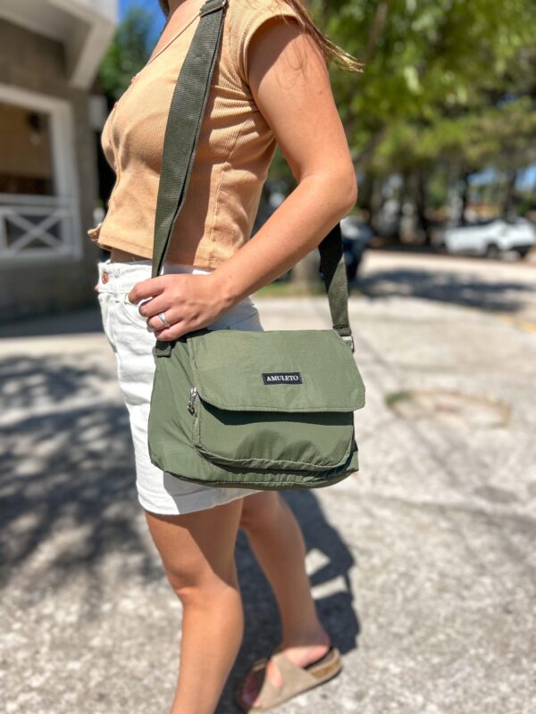 PREVENTA Bandolera Street MILITAR (entrega a partir del 1/5)