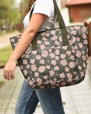 Tote bag L HORTENSIAS