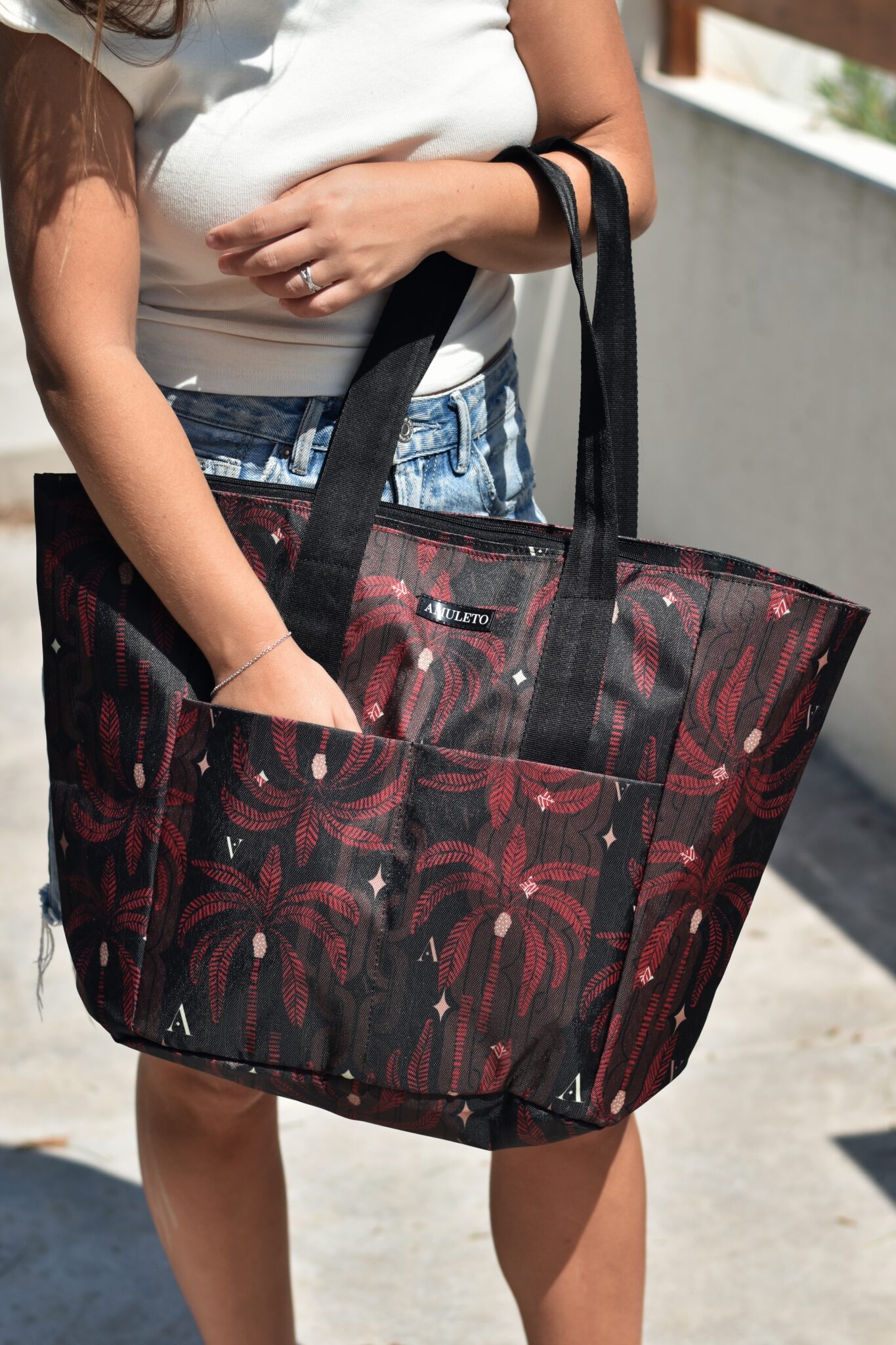 Tote bag L MALLORCA BLACK