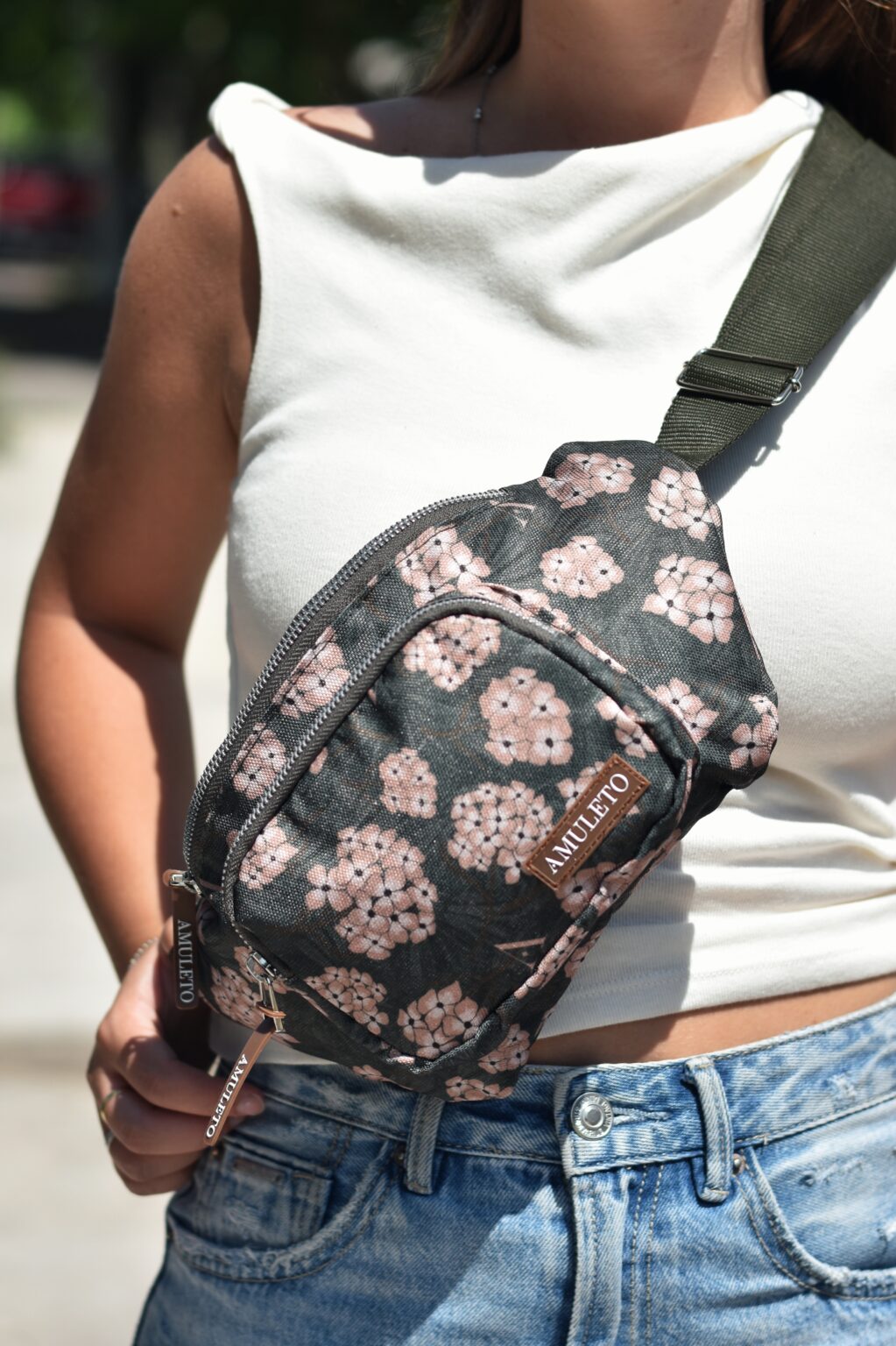 Riñonera L HORTENSIAS