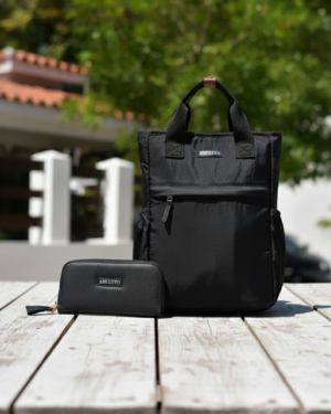 COMBO NEGRA – Tote Bag Street + Billetera Large